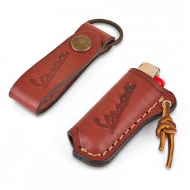 Ayı Kamp Vespa Çakmak & Anahtarlık Seti (Kahverengi)